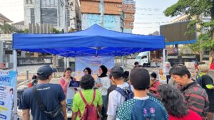 Kampanye SEHATI Ajak Masyarakat Usia Produktif Peduli Pencegahan Diabetes Melitus Melalui Edukasi Interaktif di CFD Semarang
